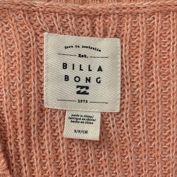 Salmon Billabong sweater - Picture 2 of 3
